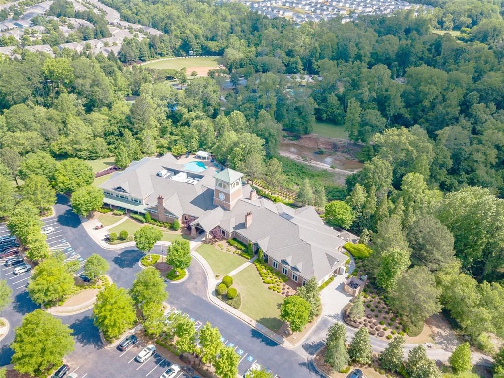 6260 Brookside Lane Hoschton, GA 30548 - Photo 59 of 59 an aerial view of residential house with outdoor space