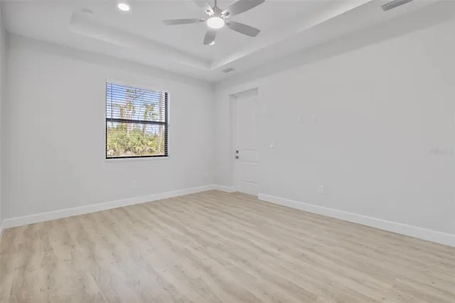wooden floor in an empty room
