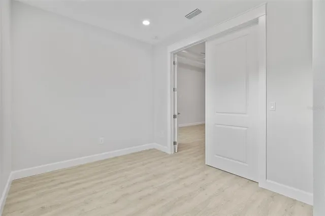 wooden floor in an empty room