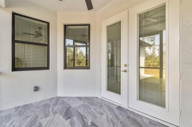 a view of an empty room with window