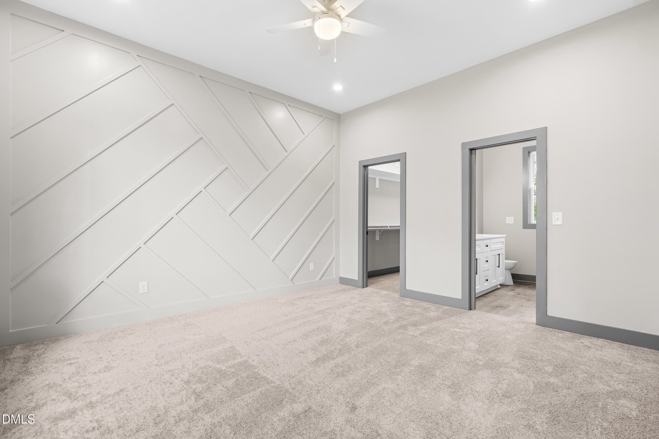 6731 Knightdale-Eagle Rock Road Wendell, NC 27591 - Photo 14 of 25 an empty room with fan and entryway