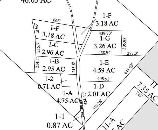 Oak Hill Tax Map