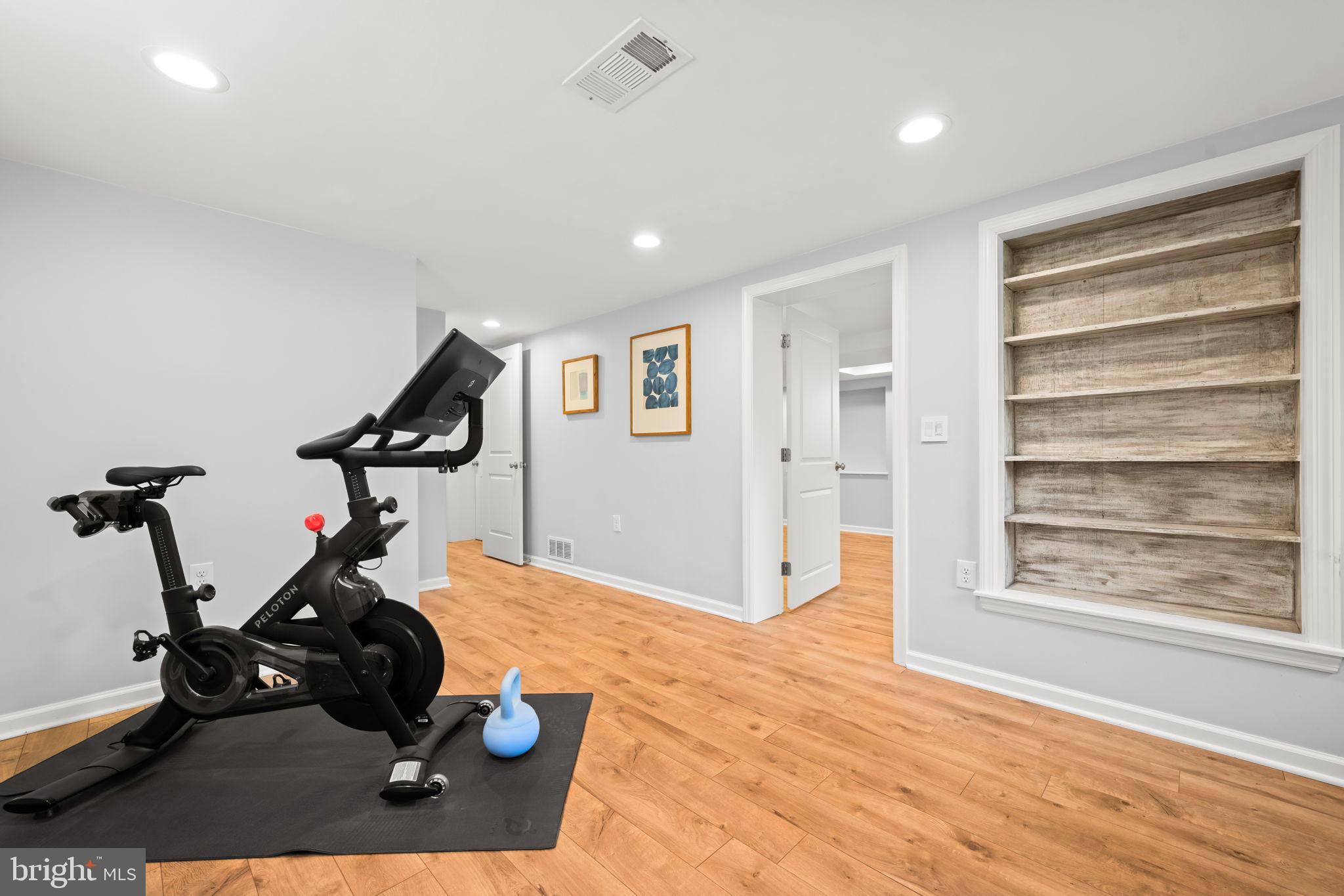 3814 Hillcrest Lane Annandale, VA 22003 - Photo 34 of 48 a view of a room with gym equipment