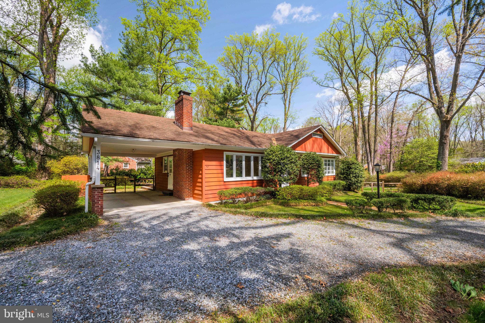 3814 Hillcrest Lane Annandale, VA 22003 - Photo 4 of 48 a view of house with outdoor space and trees