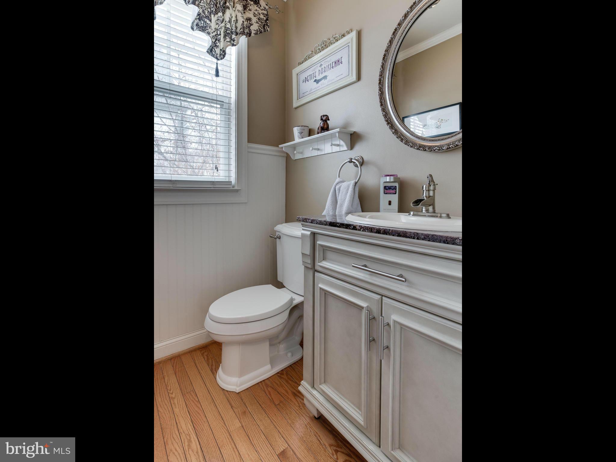 1/2 bath main level