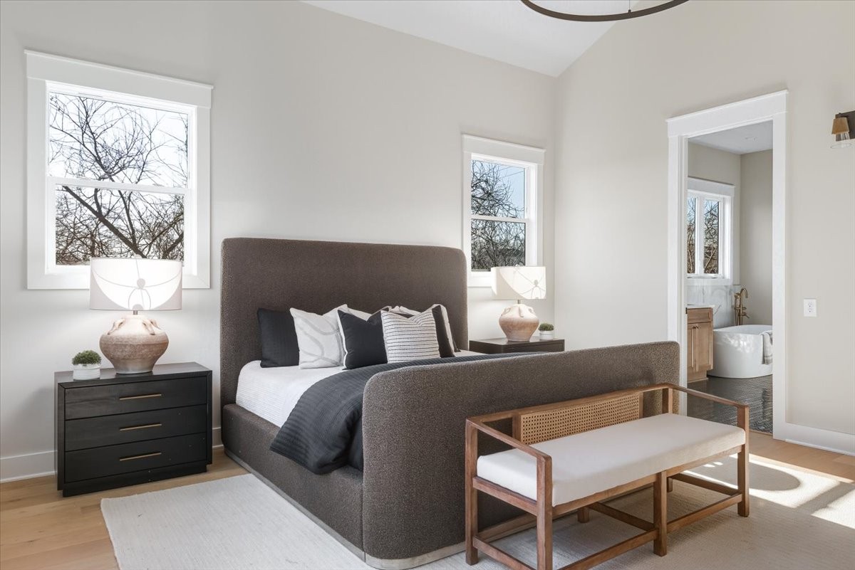 1902 3rd Avenue North, Unit B Nashville, TN 37208 - Photo 40 of 47 a bedroom with a bed and window