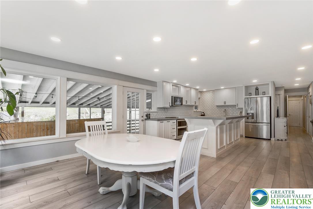 135 Haney Road Kunkletown, PA 18058 - Photo 17 of 53 a kitchen with a table and chairs in it