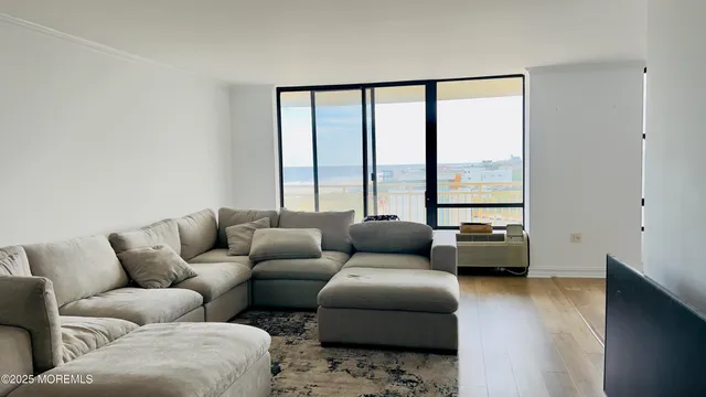 a view of a lake with houses