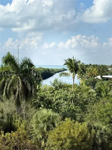 a view of swimming pool with outdoor seating and plants