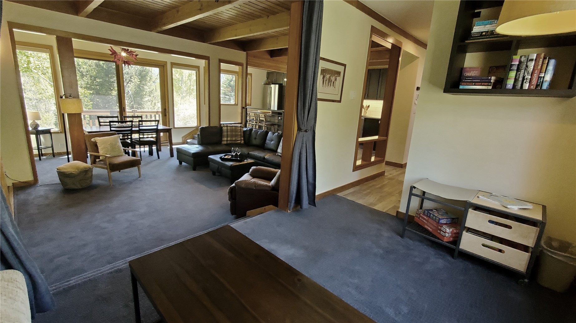 620 Tennis Club Road, Unit 1337 Keystone, CO 80435 - Photo 21 of 48 a living room with furniture and a floor to ceiling window