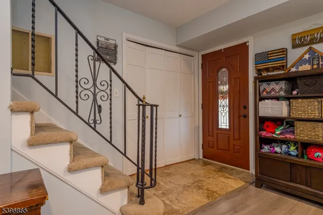a view of entryway and hall
