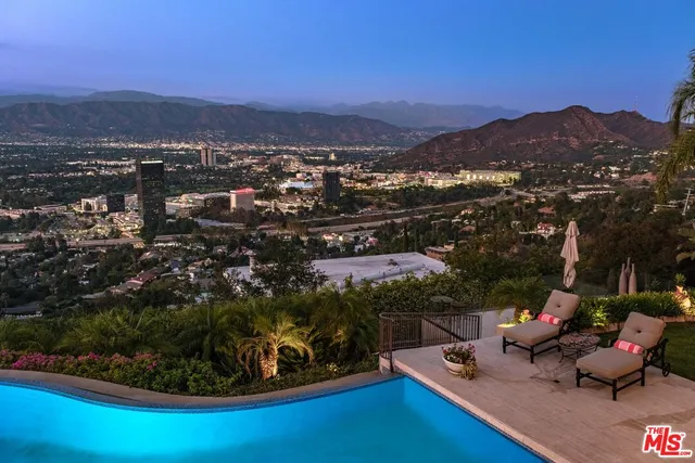 a view of city and ocean