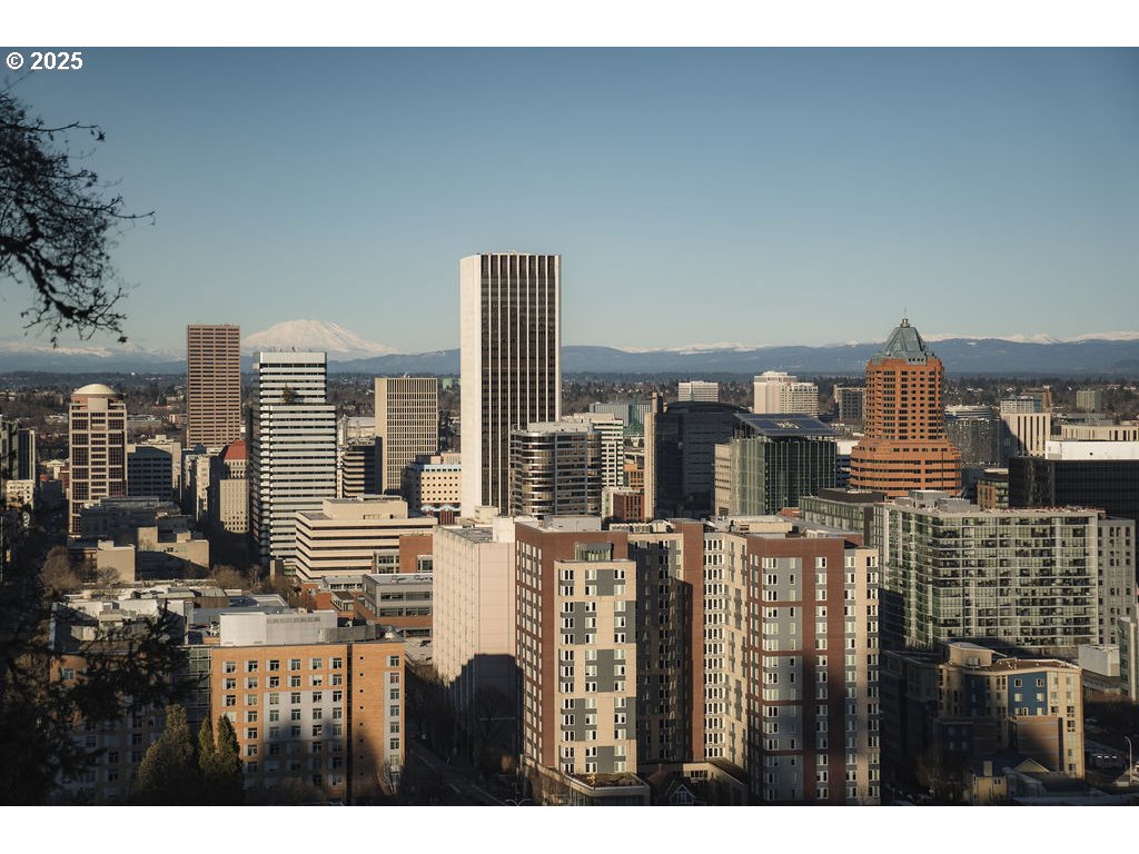 2604 Southwest Buckingham Avenue Portland, OR 97201 - Photo 16 of 32 a view of city with tall buildings