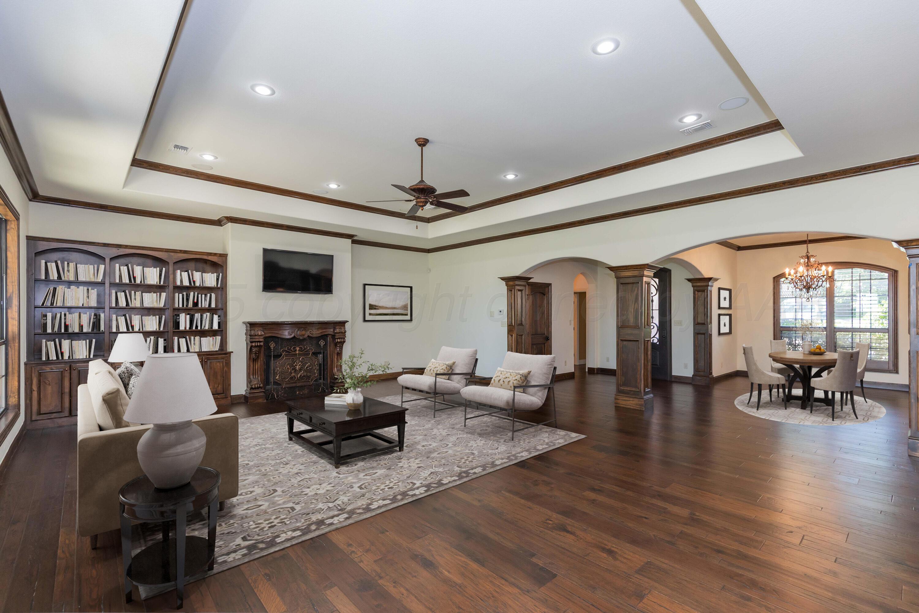 3 Country Club Drive Amarillo, TX 79124 - Photo 11 of 99 3 Country Club LIVING ROOM VIEW 1 (1) (1
