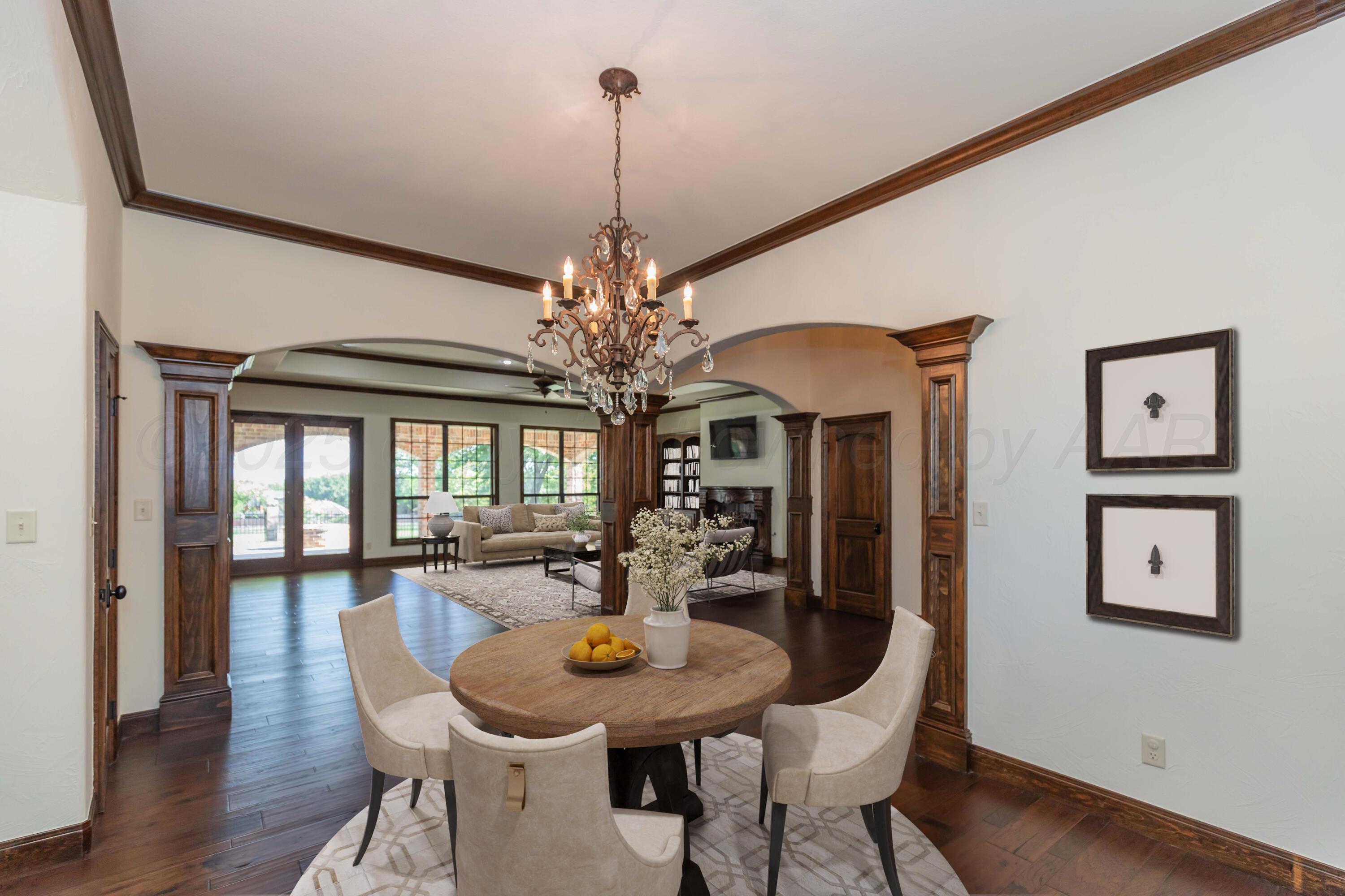 3 Country Club Drive Amarillo, TX 79124 - Photo 8 of 99 3 Country Club Dining to LR (4)_final