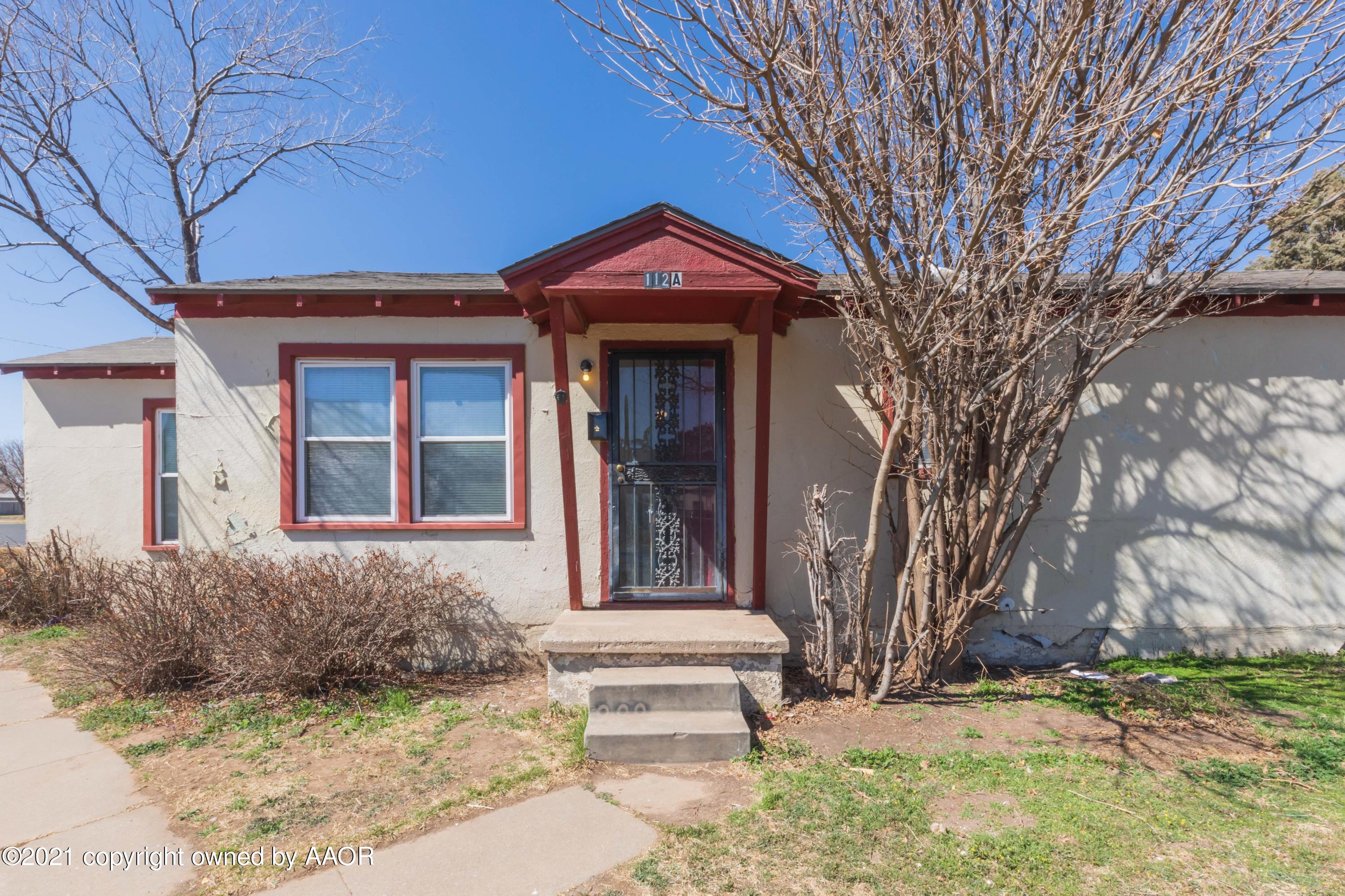 112 Southwest 43rd Avenue Amarillo, TX 79110 - Photo 1 of 21 FRONT VIEW A