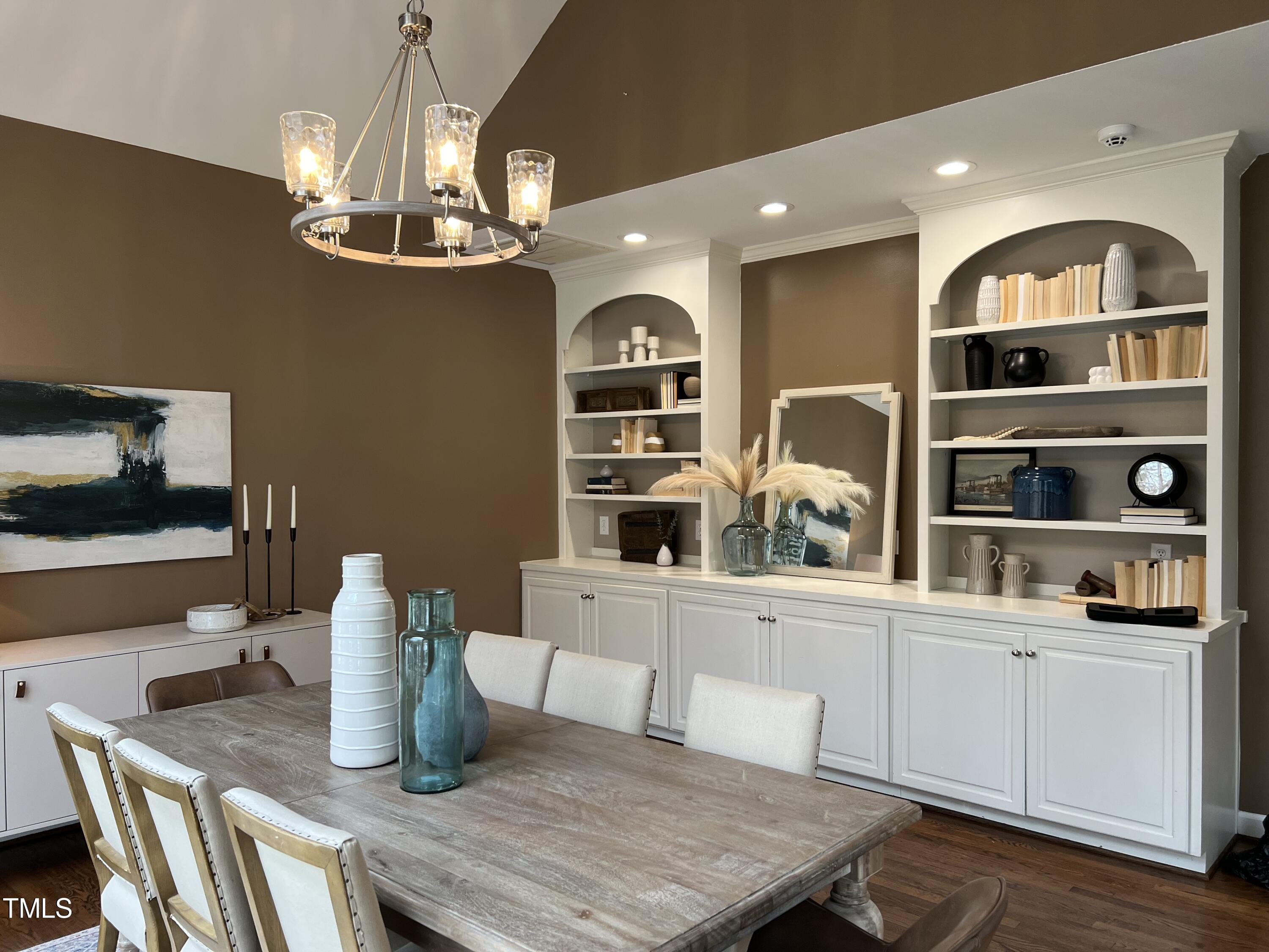 9924 Waterview Road Raleigh, NC 27615 - Photo 23 of 56 Dining Rm built-ins