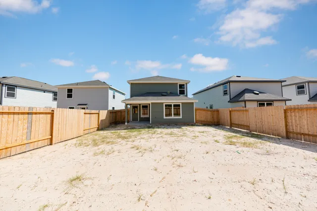 a big room with a yard