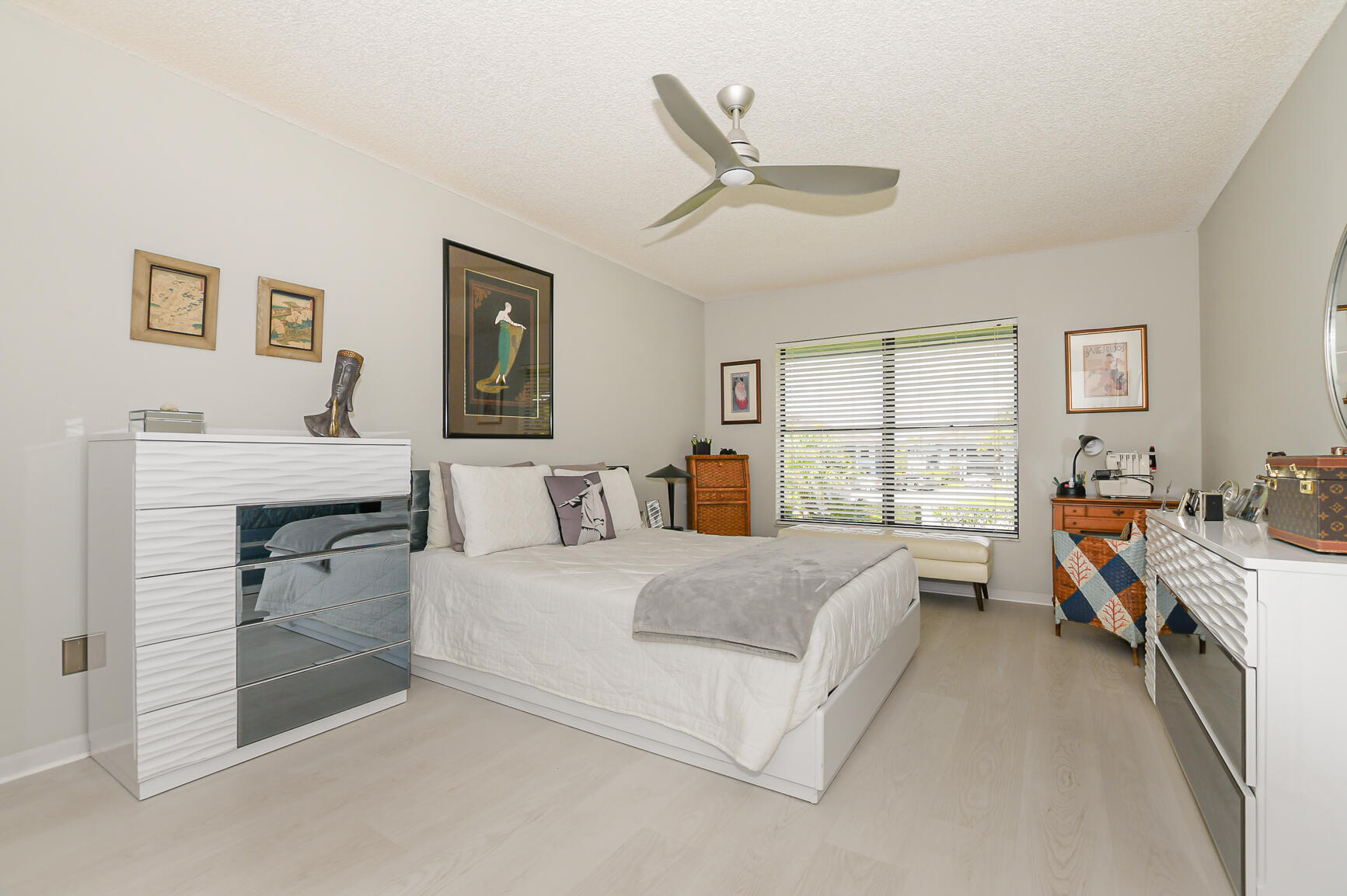 950 South Kanner Highway, Unit 905 Stuart, FL 34994 - Photo 17 of 34 a bedroom with a bed and a large window