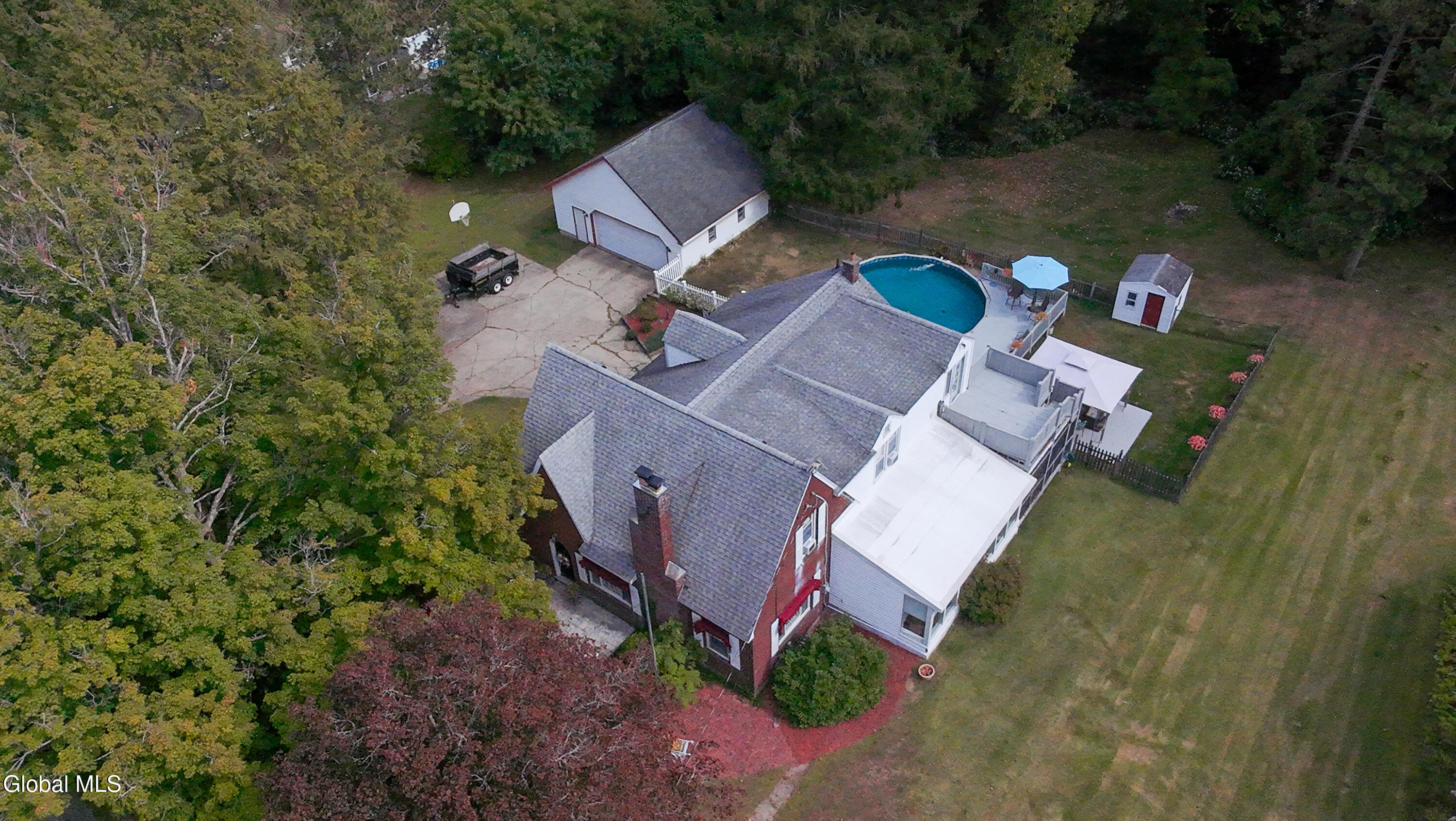 20 Chester Court Brunswick, NY 12182 - Photo 12 of 42 Drone view(2)