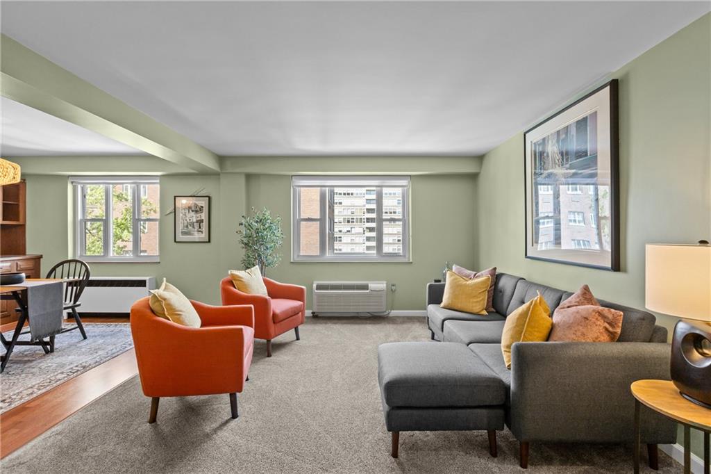 4625 Fifth Avenue, Unit 206 Pittsburgh, PA 15213 - Photo 12 of 31 a living room with furniture and a window