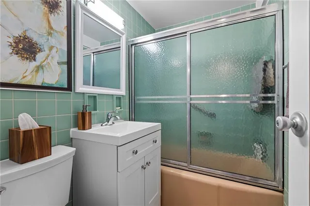 a door with a shower curtain