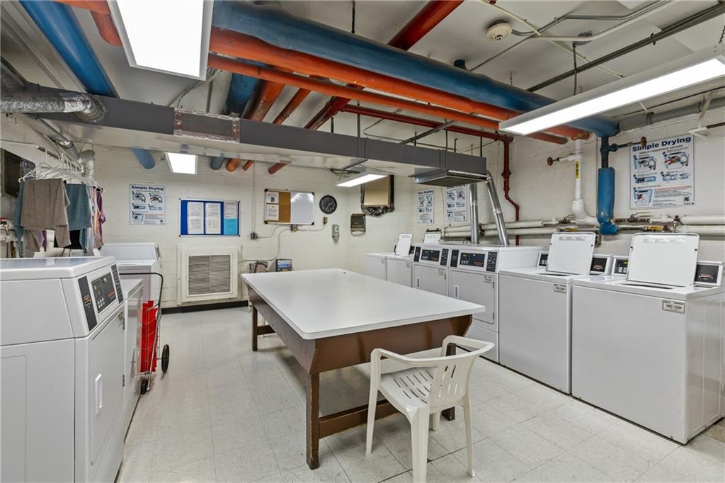 4625 Fifth Avenue, Unit 206 Pittsburgh, PA 15213 - Photo 28 of 31 a kitchen with stainless steel appliances granite countertop a sink and cabinets