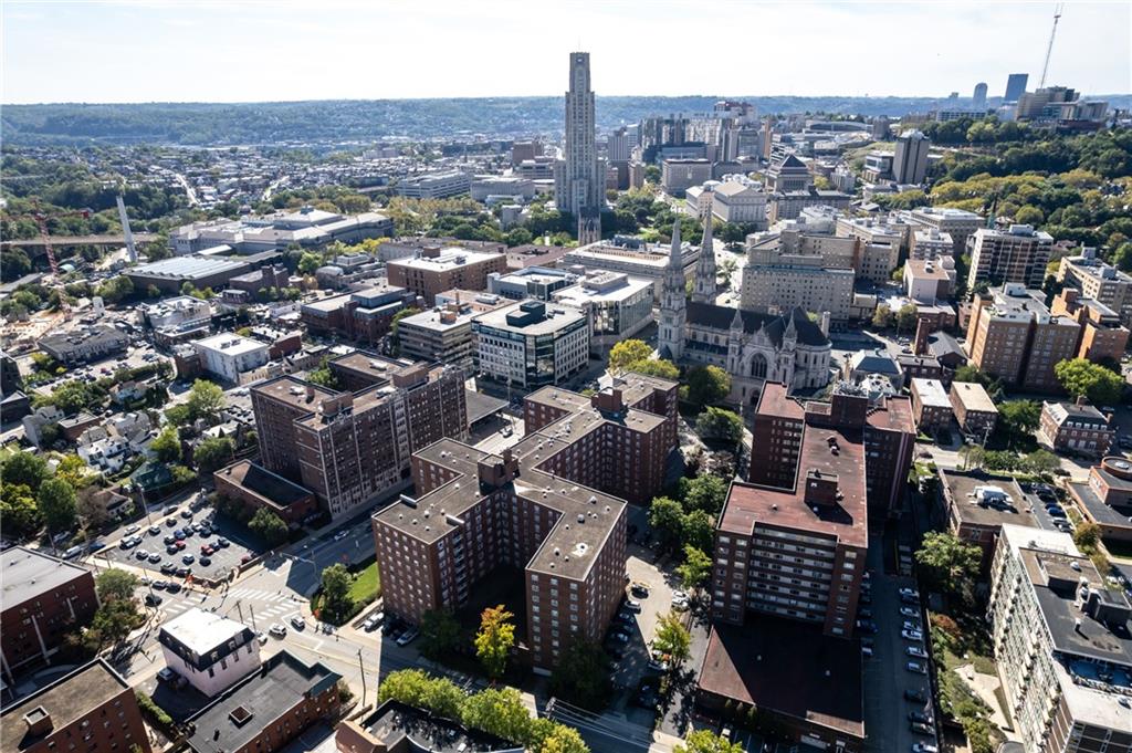 4625 Fifth Avenue, Unit 206 Pittsburgh, PA 15213 - Photo 7 of 31 an aerial view of a city