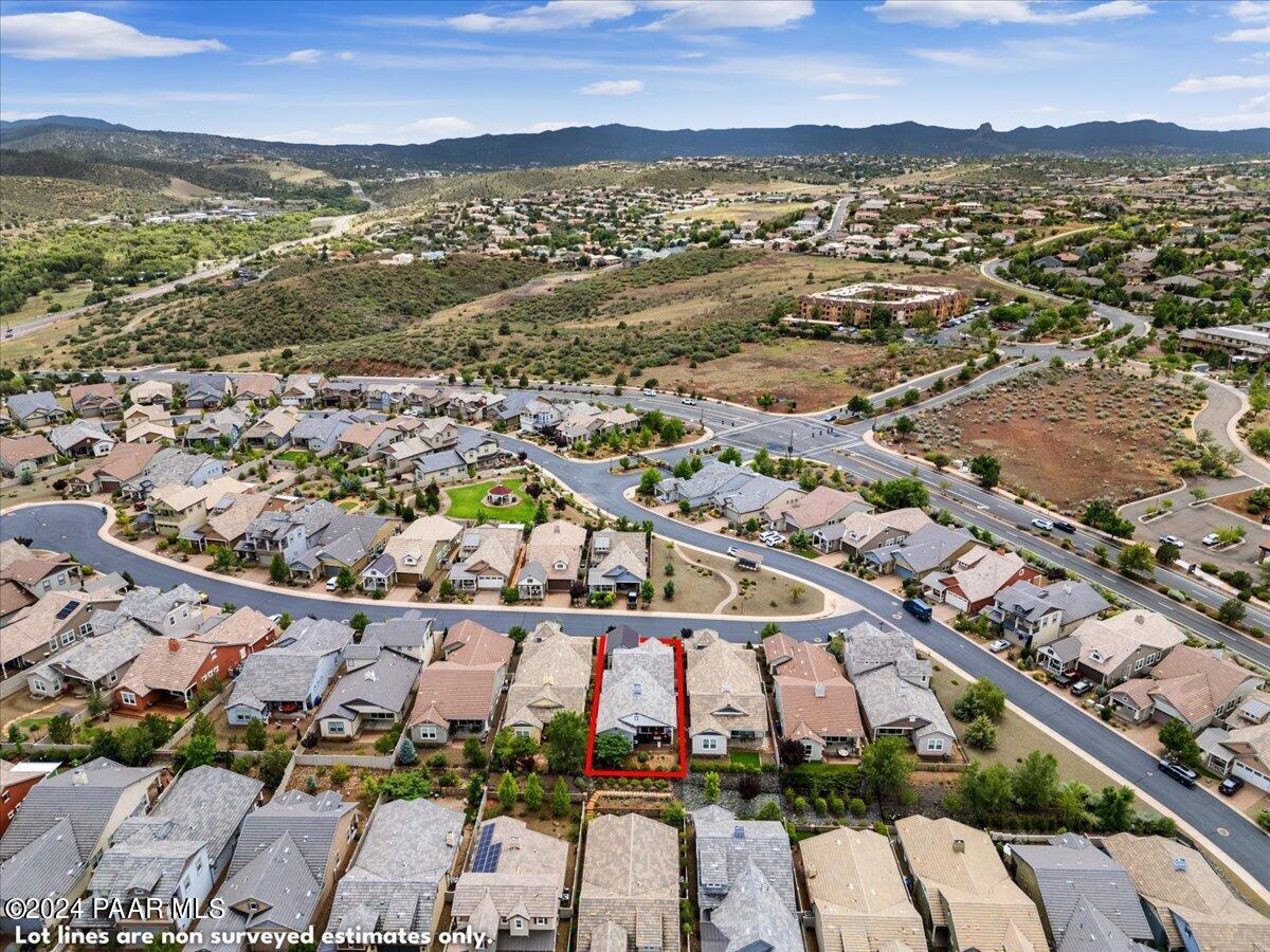 2206 Calgary Drive Prescott, AZ 86301 - Photo 33 of 54 an aerial view of residential houses with outdoor space
