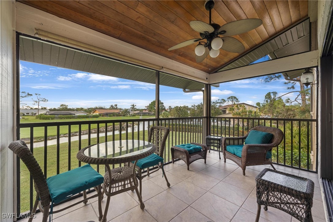 16650 Partridge Place Road, Unit 204 Fort Myers, FL 33908 - Photo 28 of 47 a view of a chairs in balcony