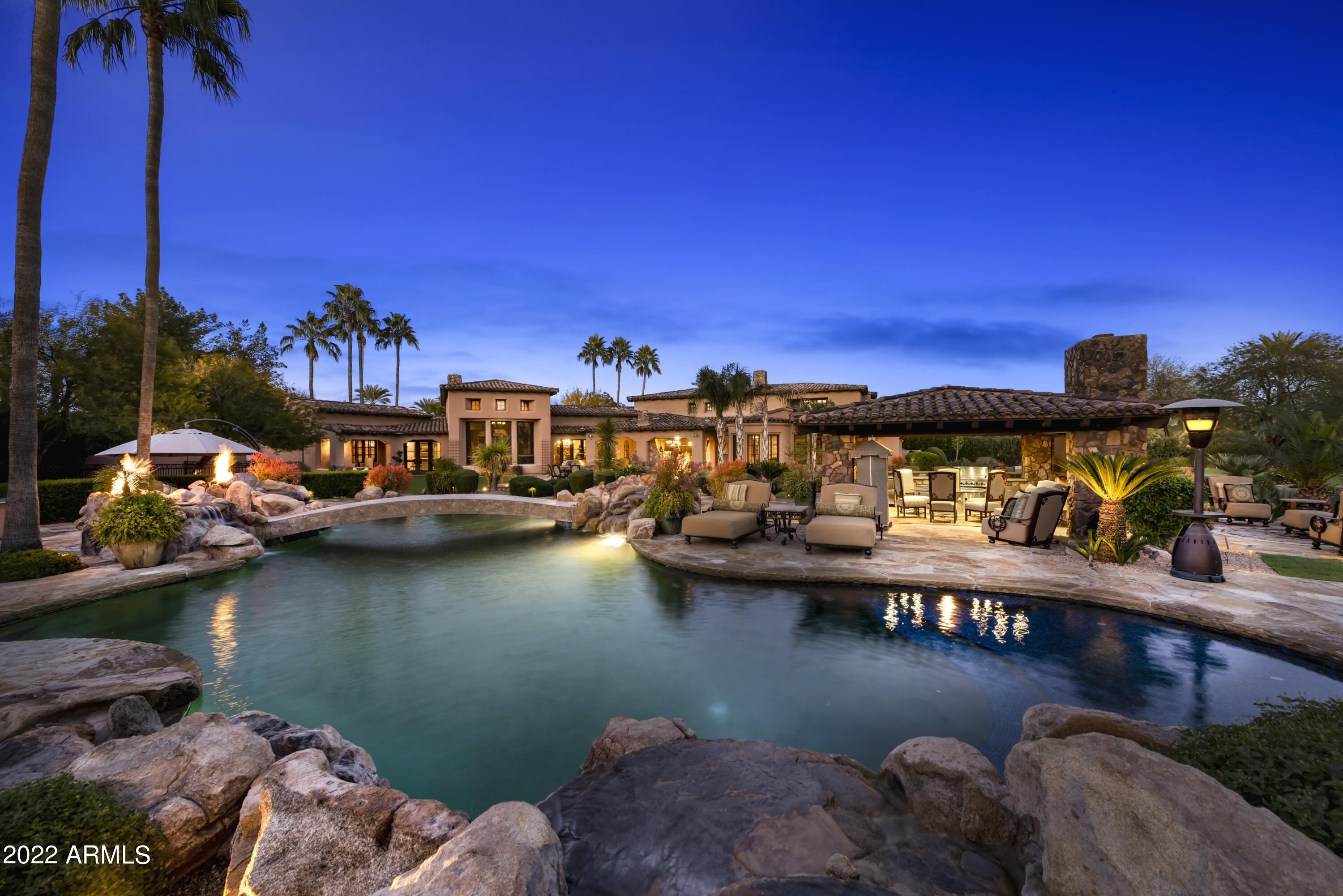 6683 East Judson Road Paradise Valley, AZ 85253 - Photo 39 of 78 080_Exterior Poolside View