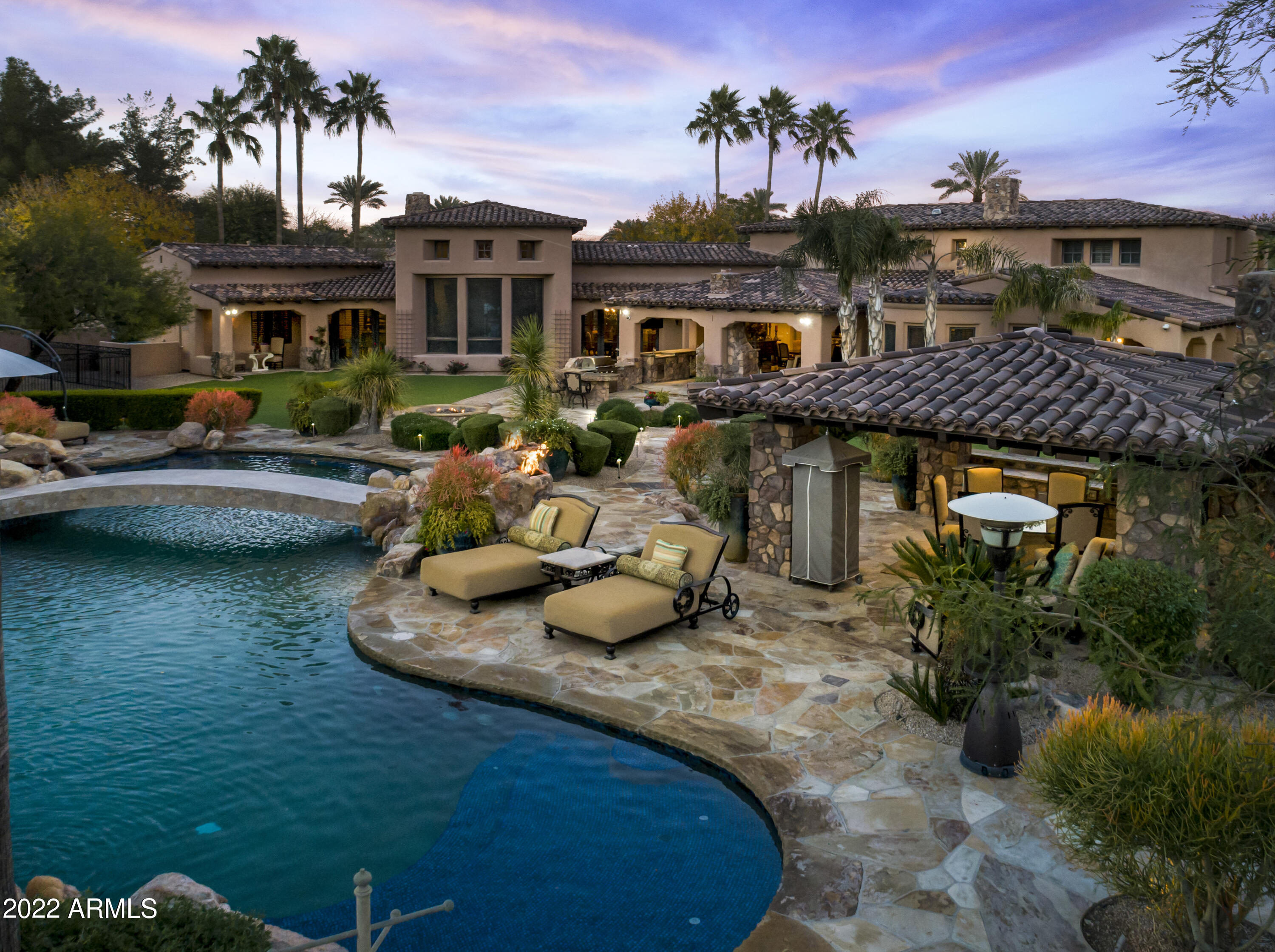 6683 East Judson Road Paradise Valley, AZ 85253 - Photo 48 of 78 083_Aerial Exterior Backyard View