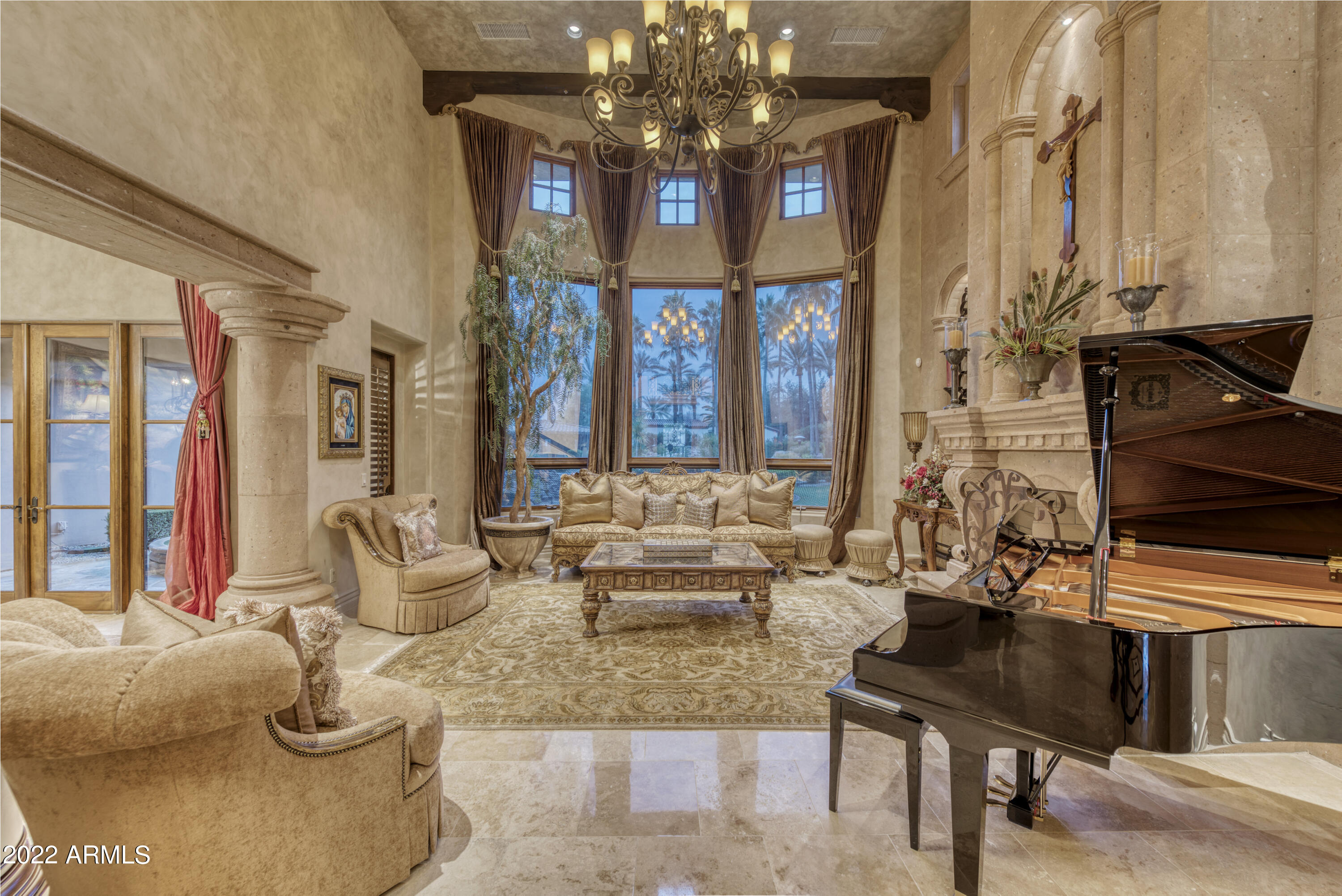 6683 East Judson Road Paradise Valley, AZ 85253 - Photo 6 of 78 008_Living Room - Copy - Copy - Copy