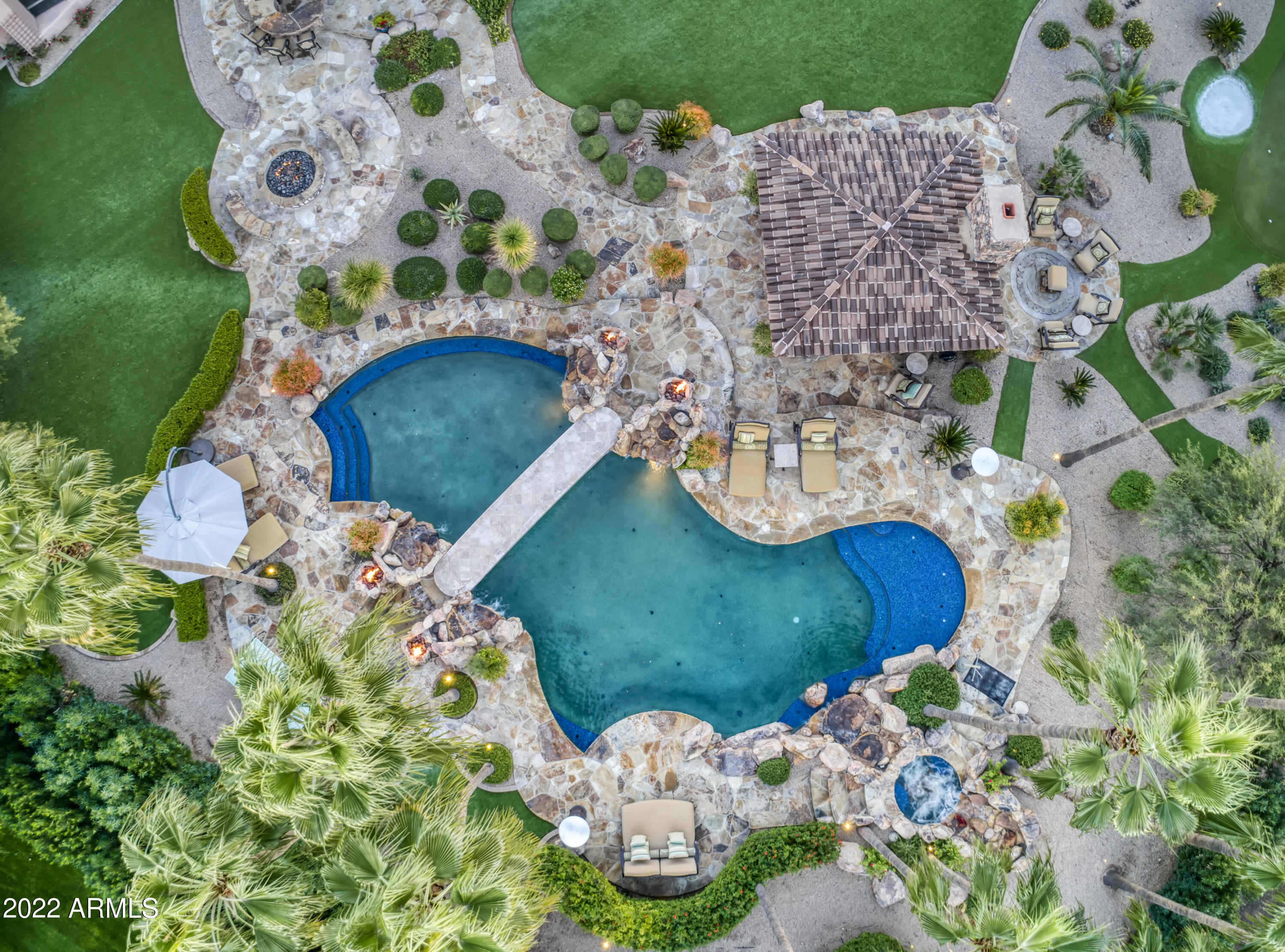 6683 East Judson Road Paradise Valley, AZ 85253 - Photo 73 of 78 076_Aerial Pool View