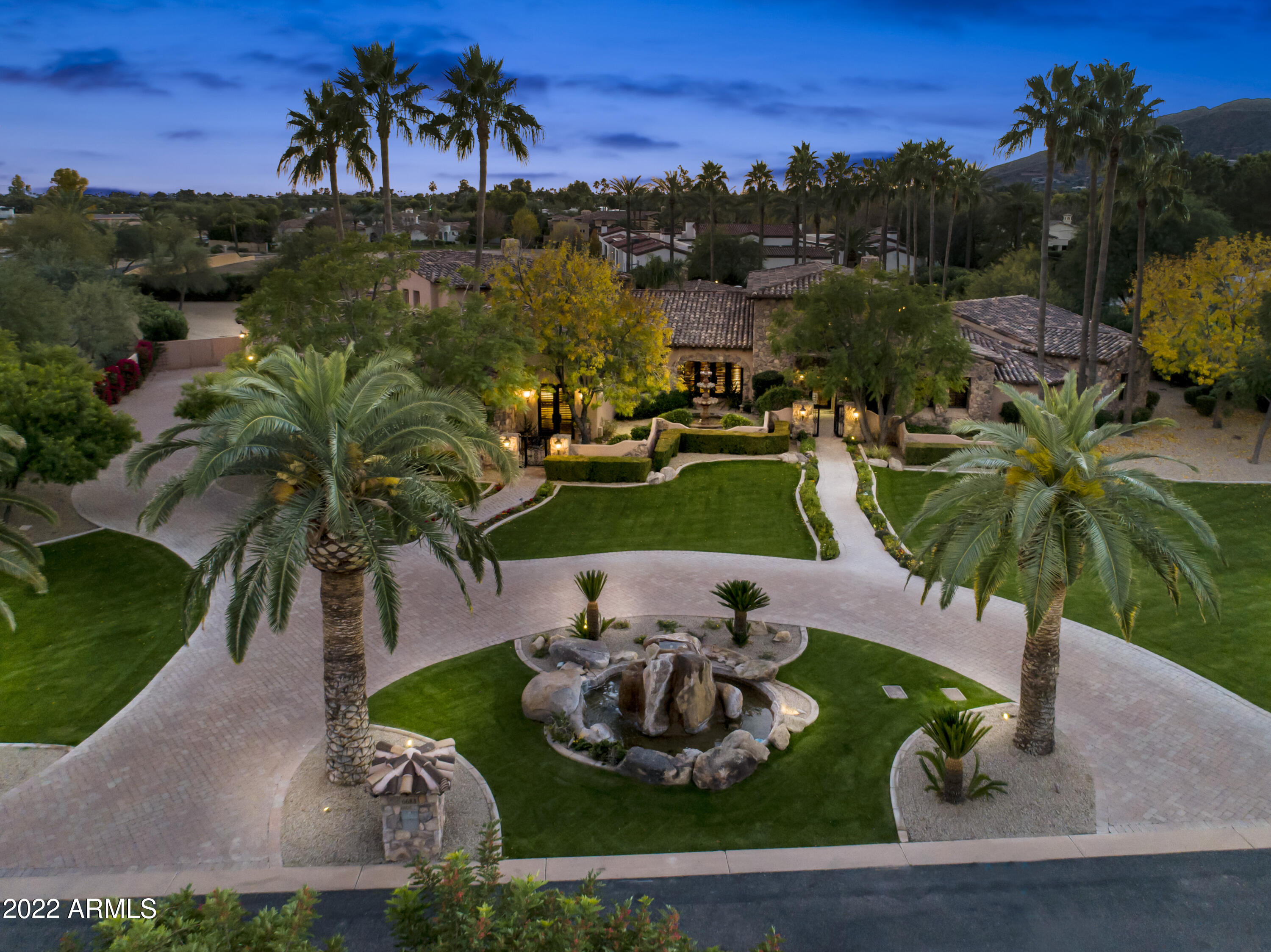 6683 East Judson Road Paradise Valley, AZ 85253 - Photo 77 of 78 006_Aerial Front View - Copy