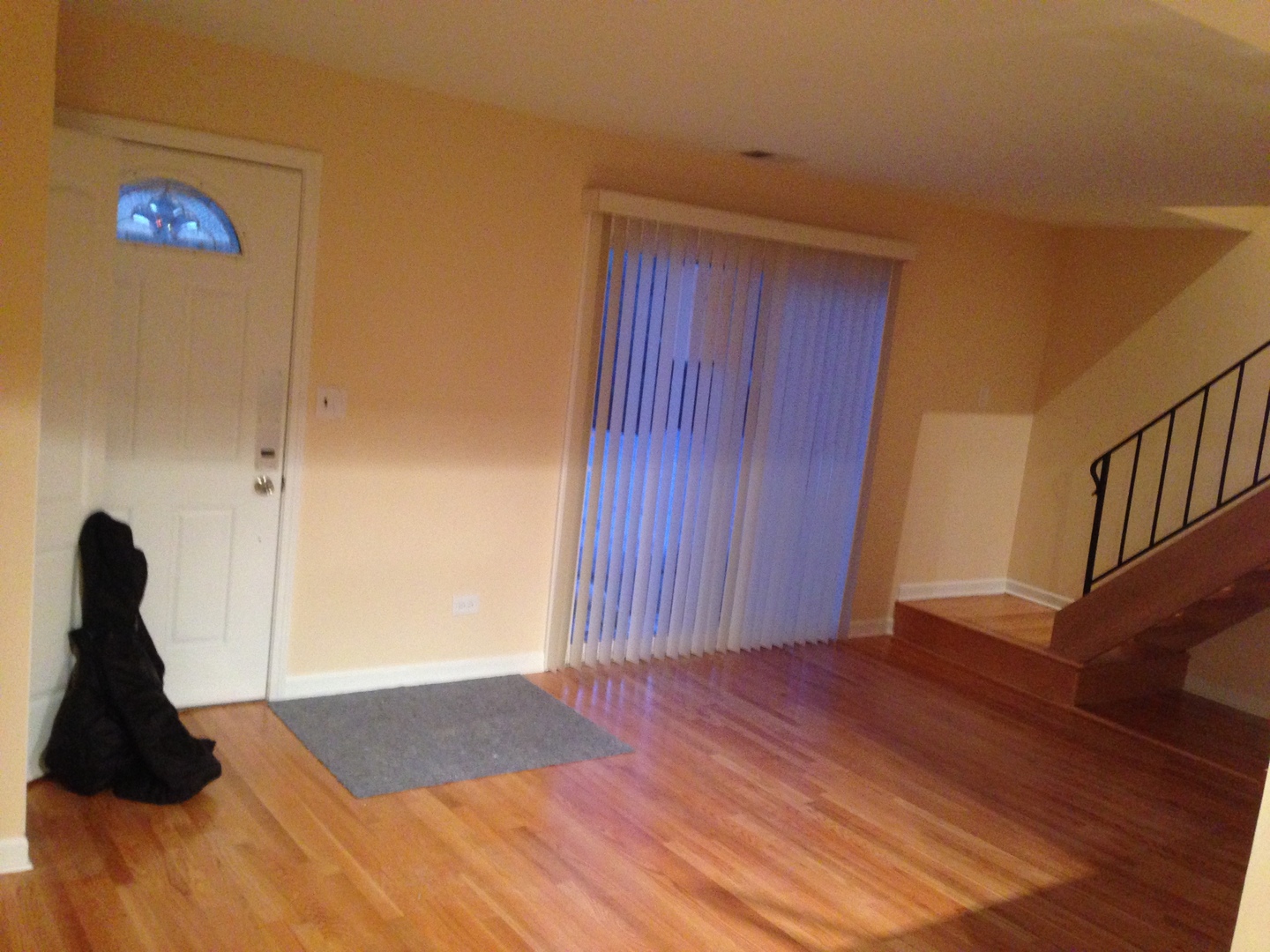 672 Cleo Court Wheeling, IL 60090 - Photo 4 of 20 a view of empty room with a window and wooden floor