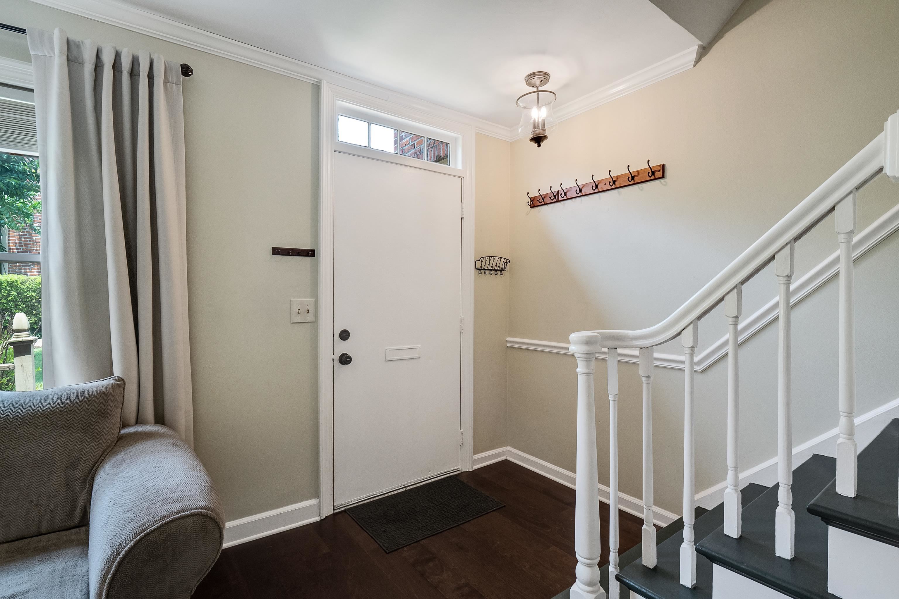 1237 Chamberlain Drive, Unit 1237 Memphis, TN 38119 - Photo 4 of 25 a view of entryway with stairs and wooden floor