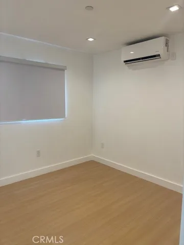 a view of a room with an empty space