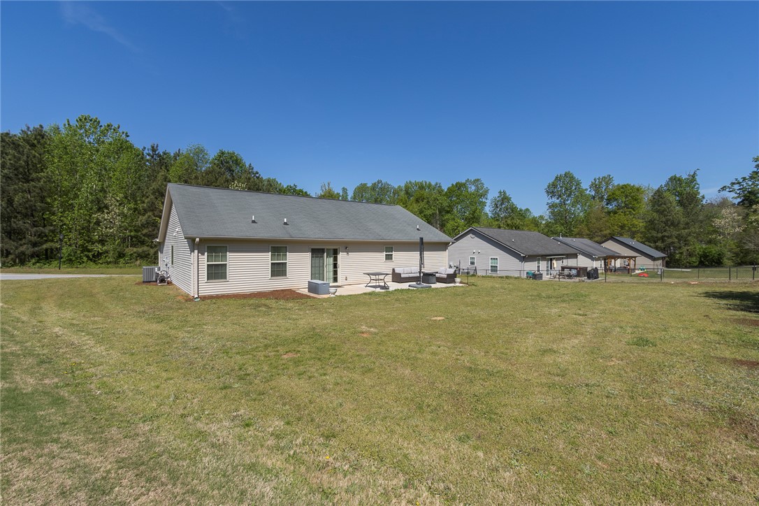 158 Mediterranean Avenue Anderson, SC 29621 - Photo 37 of 39 This residence offers a spacious backyard with a private patio, perfect for outdoor living and entertaining.