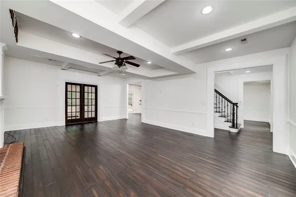 a view of front door