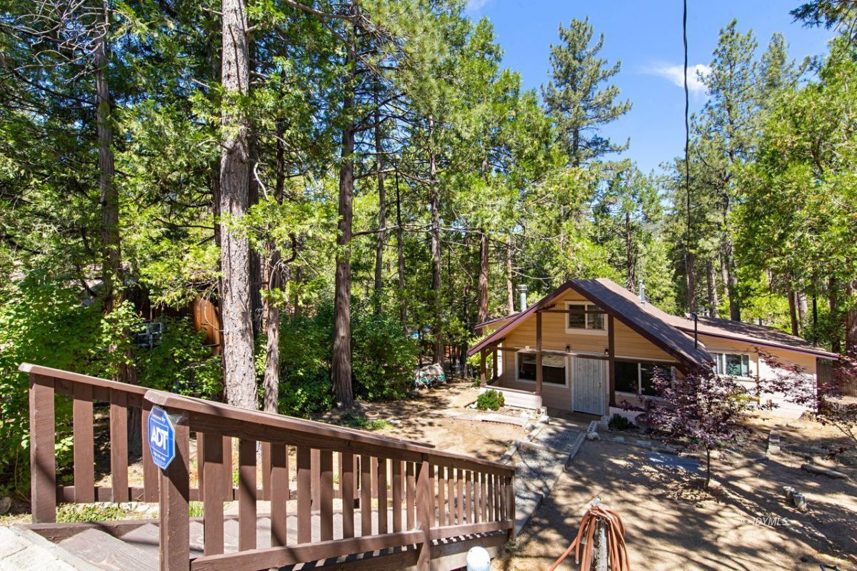 26955 Idyllwild Road Idyllwild, CA 92549 - Photo 3 of 27 Stairway down to Cabin