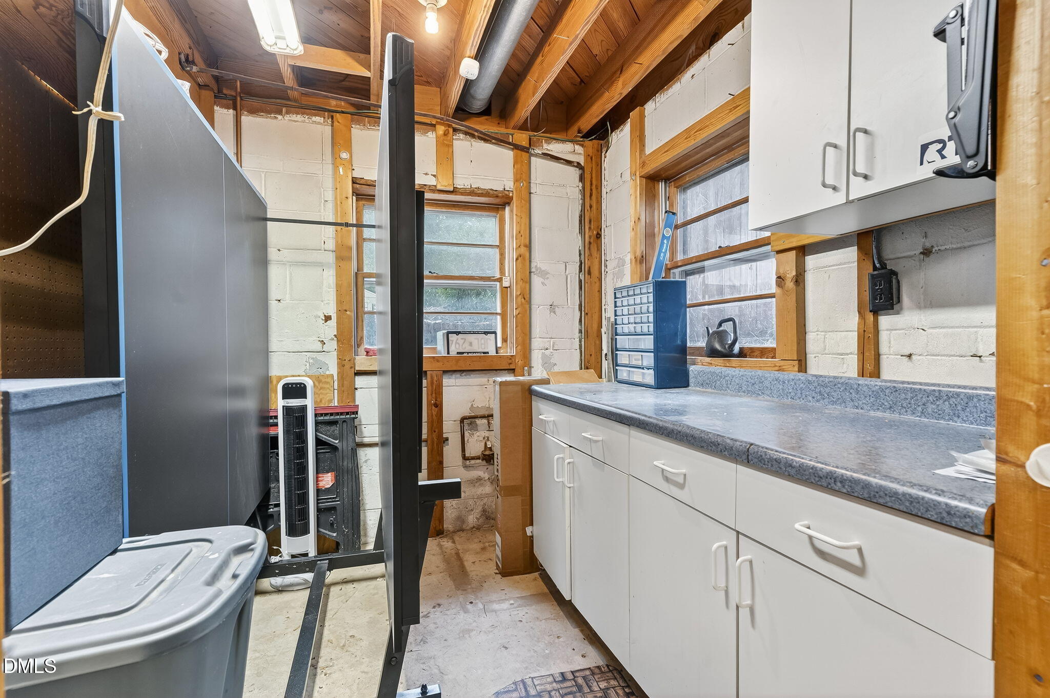 4206 Laurel Ridge Drive Raleigh, NC 27612 - Photo 37 of 62 Workshop area in garage