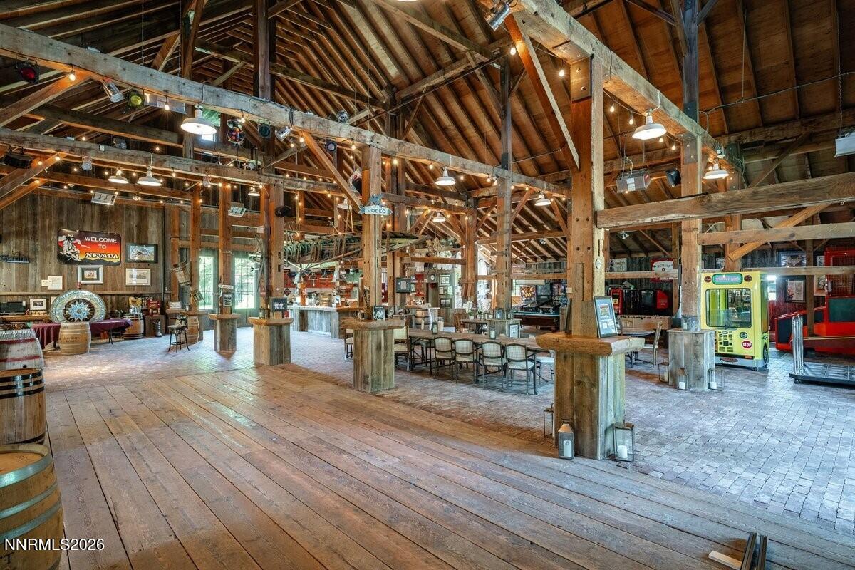 1949 Glenbrook Inn Road Glenbrook, NV 89413 - Photo 20 of 57 Barn Interior Main Hall