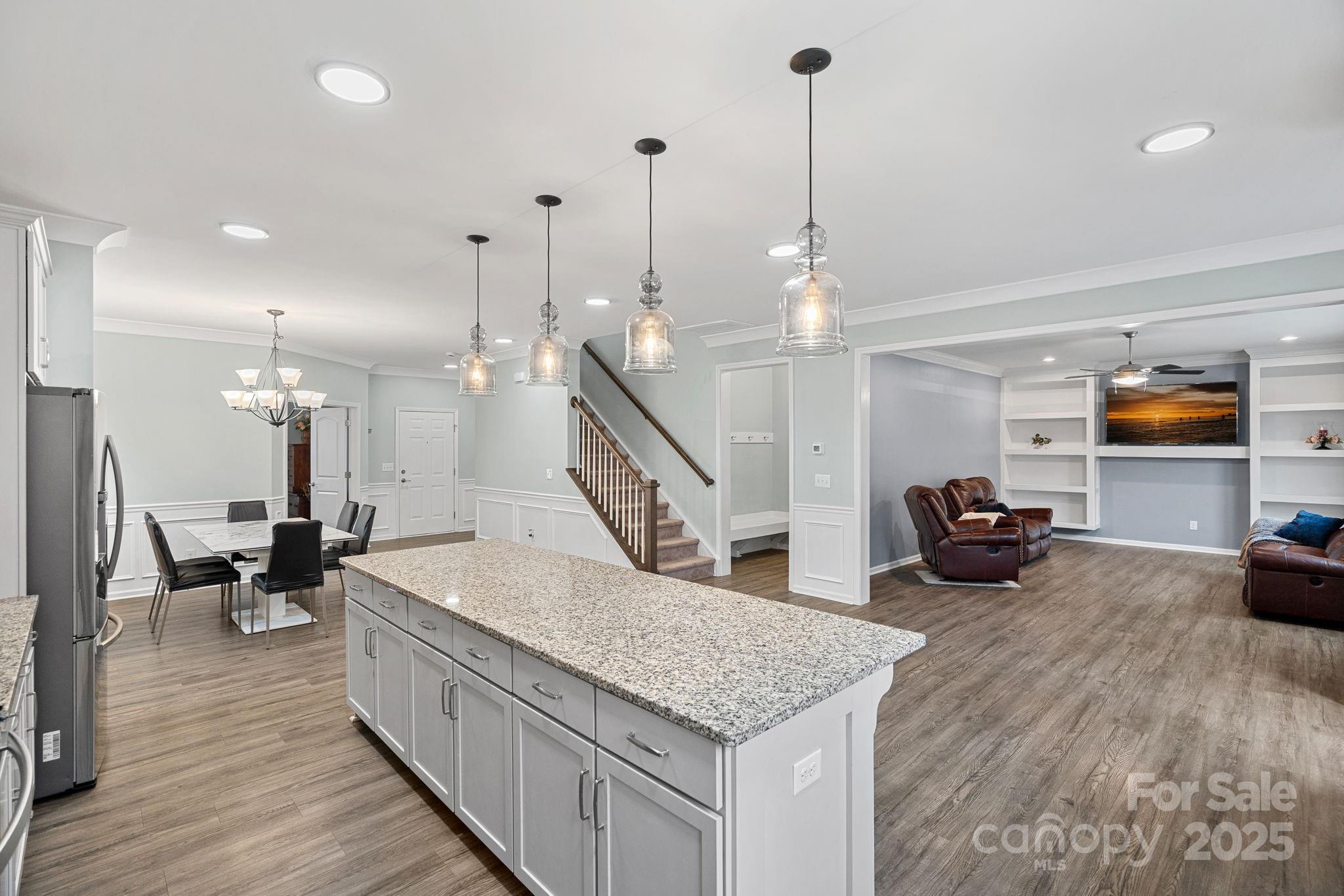 4780 Selhurst Drive Fort Mill, SC 29707 - Photo 11 of 34 a kitchen with sink and a wooden floor