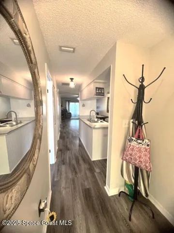 a large kitchen with a lot of counter space