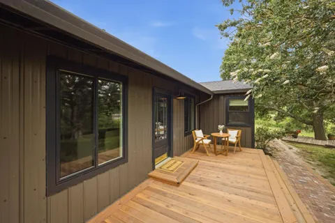 a view of outdoor space and patio
