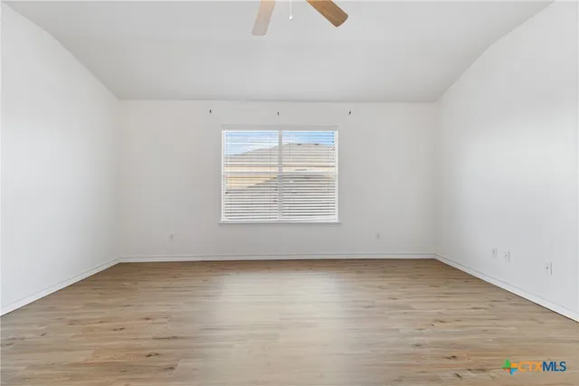 wooden floor in an empty room