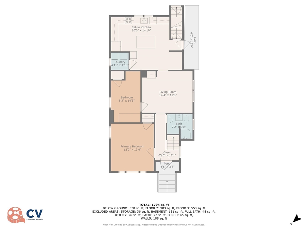 81 5th Avenue Lowell, MA 01854 - Photo 33 of 35 a picture of a floor plan