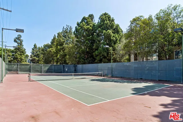 a view of a tennis court