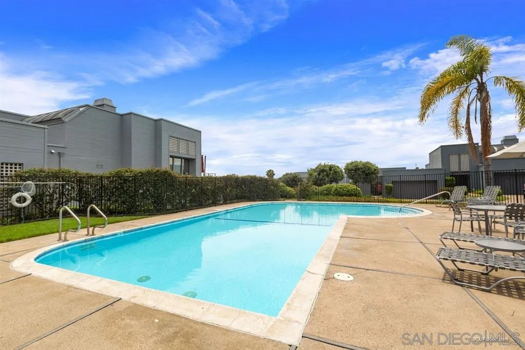 1031 America Way Del Mar, CA 92014 - Photo 25 of 25 a view of swimming pool with outdoor seating and a buildings